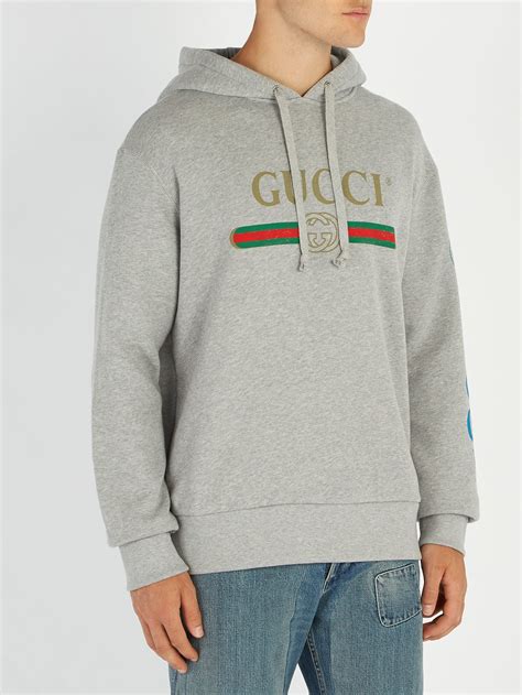 aaa gucci hoodie|grey Gucci sweatshirt.